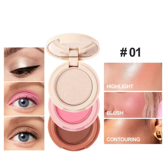 3-in-1 Blush Palette