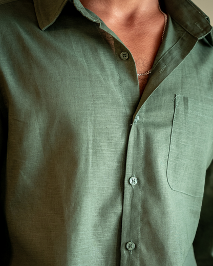 Old Money Linen Combo (Longsleeve)