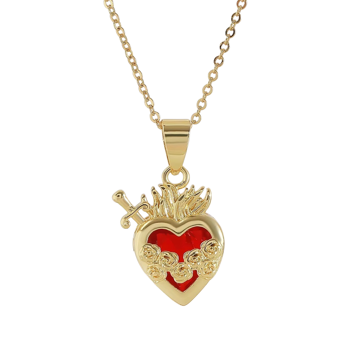 Sacred Heart of Jesus Necklace