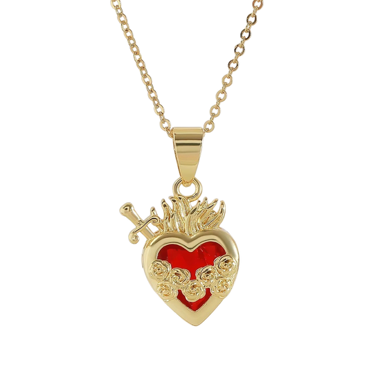 Sacred Heart of Jesus Necklace