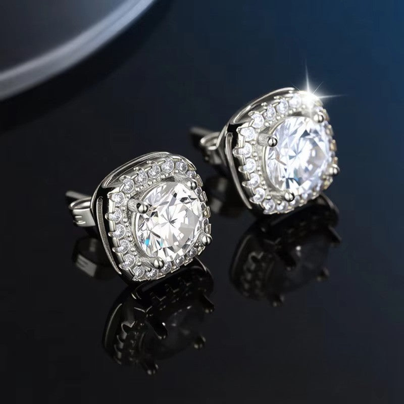 Moissanite Stud Earrings